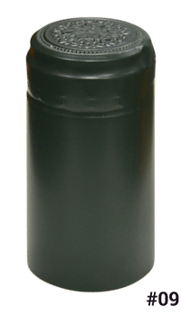 Heat Shrink PVC Capsule, #9 Green Forest Satin 30x60mm