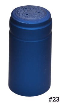 Heat Shrink PVC Capsule, #23 Blue Sky Metallic 30x60mm