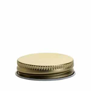 38 mm Metal Screw Cap, Gold