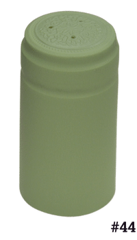 Heat Shrink PVC Capsule, #44  Green Sage 30x60mm