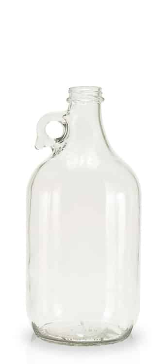 JUG with HANDLE Flint CT (hand applied screw cap) 1/2Gal