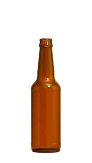 Beer Bottle- Amber Color- 12 oz