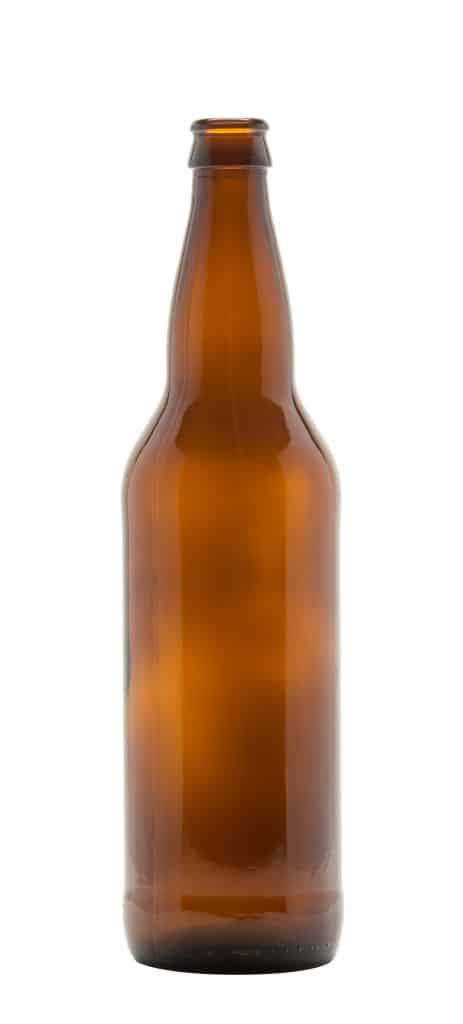 Beer Bottle- Amber color- 22 Oz
