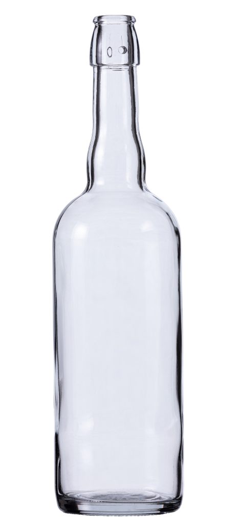 Flint colored Swing top bottle 750ml
