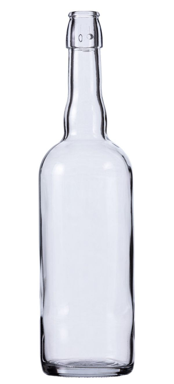 Flint colored Swing top bottle 750ml