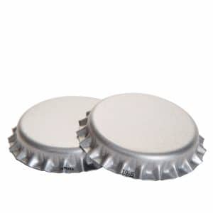 CROWN-Beer Pry Off Oxygen Scavenging Standard Steel 26mm Silver