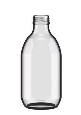 10oz Kombucha bottle with screw top