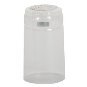 Heat Shrink PVC Capsule, #17 Clear 32x60mm