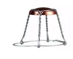 WIRE-w/Hood Metal 36mm Copper