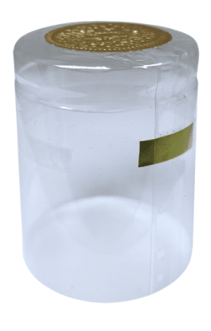 Heat Shrink PVC Capsule, #17 Clear 35x45mm RO tab