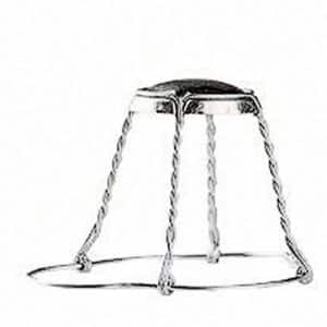 WIRE-w/Hood Metal 36mm Silver/Silver Champagne Natural Cork