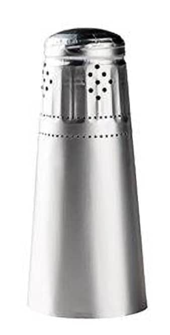 FOIL Silver Satin 34x123mm with Grillagé
