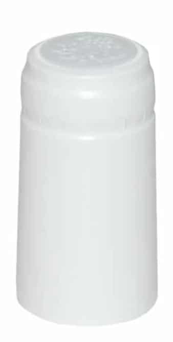 Heat Shrink PVC Capsule #14 White Satin 30x60mm RO tab