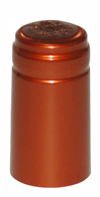 Heat Shrink PVC Capsule, #29 Orange Burnt 32x60mm