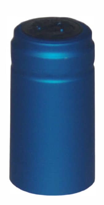 Heat Shrink PVC Capsule, #23 Blue Sky Metallic 34x65mm