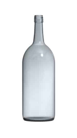 Clear 1.5 Liter Bottle with Stelvin top